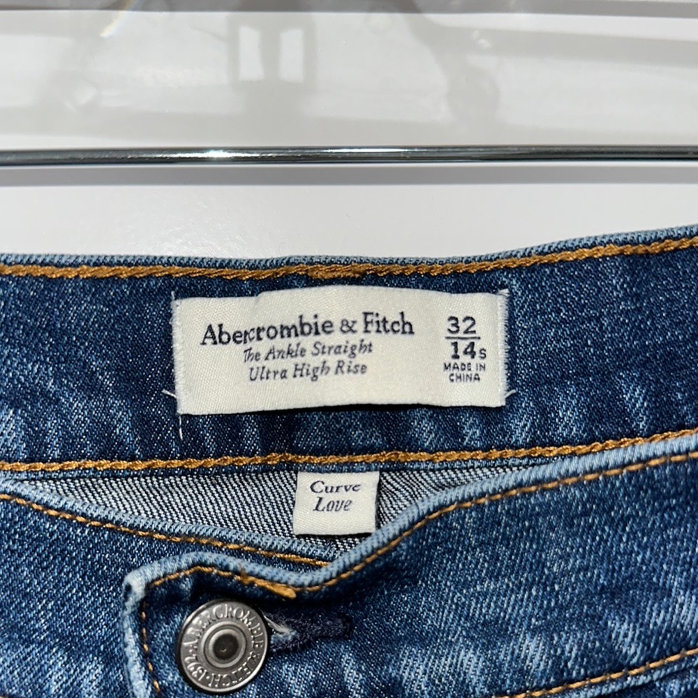 Abercrombie & Fitch Blue High Rise Jeans